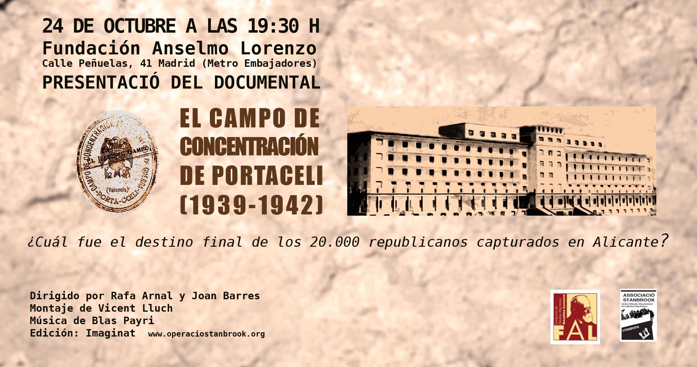 24 octubre, presentación del documental
